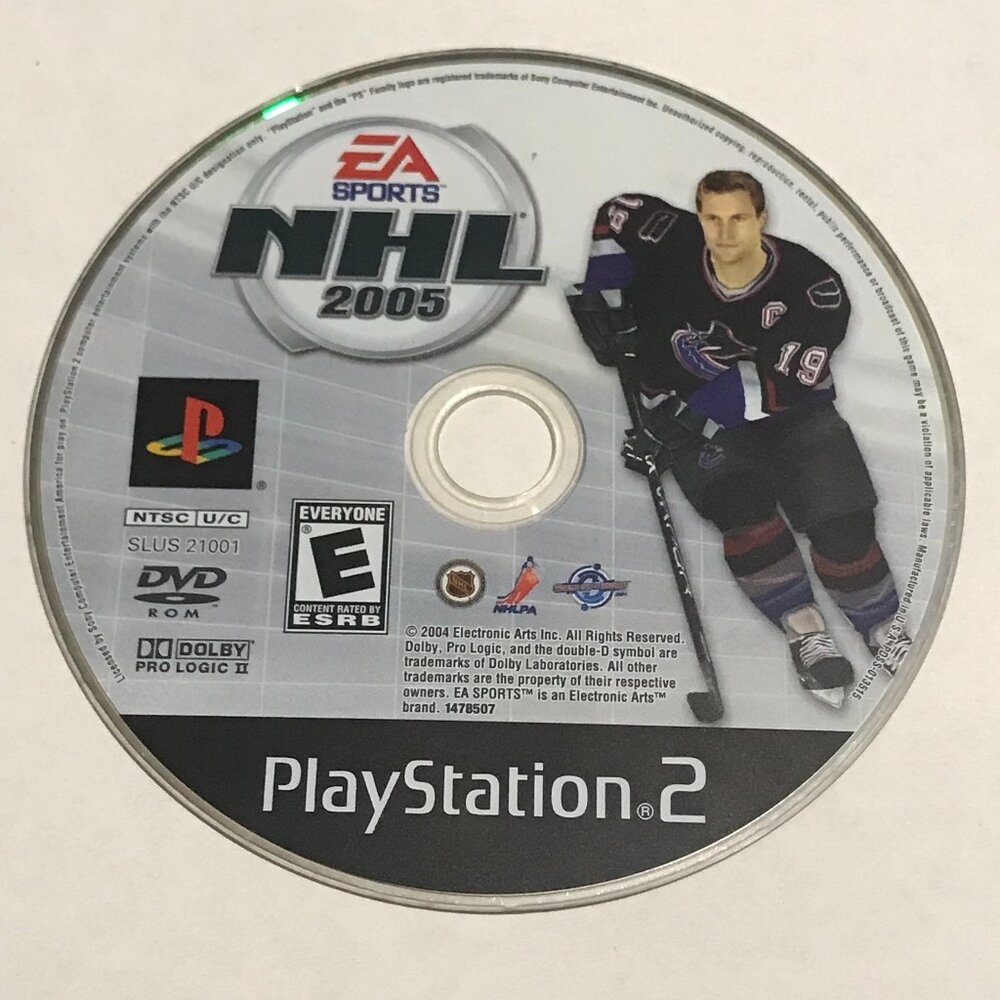 NHL 2005 (Sony Playstation 2) PS2 Tested Ships Same Day